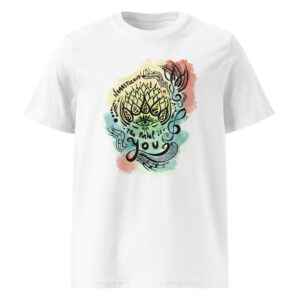 T-shirt unisexe Namastechno By Leda Macoro. Série Limitée 500 ex